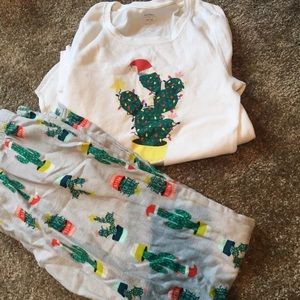 Matching Christmas pj’s